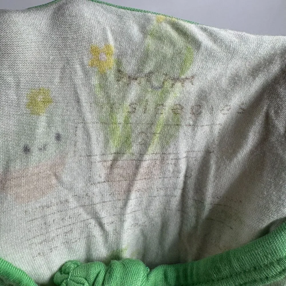Little Sleepies Toddler 2T Succulent Bamboo Zippy Pajamas Neutral Lounge Comfy